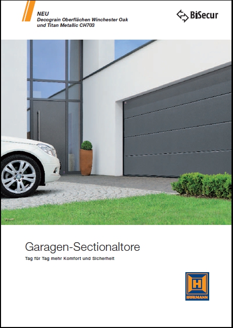 Bauelemente Credo | Garagen-Sectionaltore-Katalog | Qualität aus Hagen